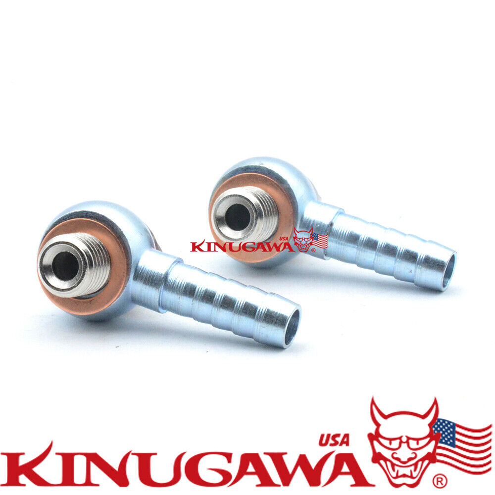 Kinugawa Turbo Water Banjo Bolt Kit M14x1.5mm to 3/8" Barb (9.5mm)