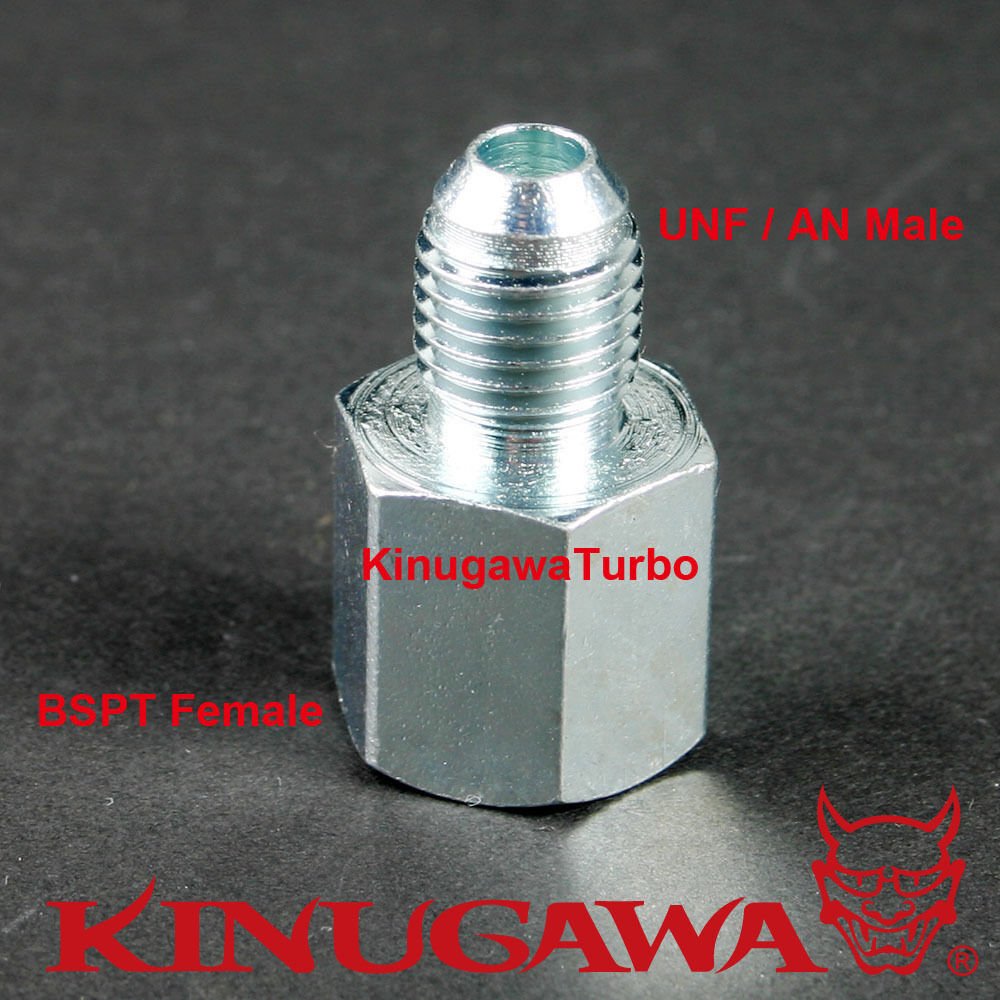 Forged Steel Adapter Fitting Connector 4AN Male - 1/8 BSPT BSP Female C5-4