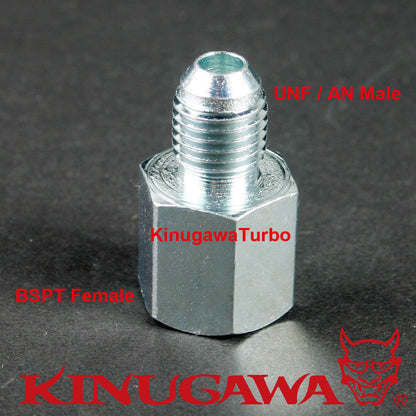 Forged Steel Adapter Fitting Connector 4AN Male - 1/8 BSPT BSP Female C5-4