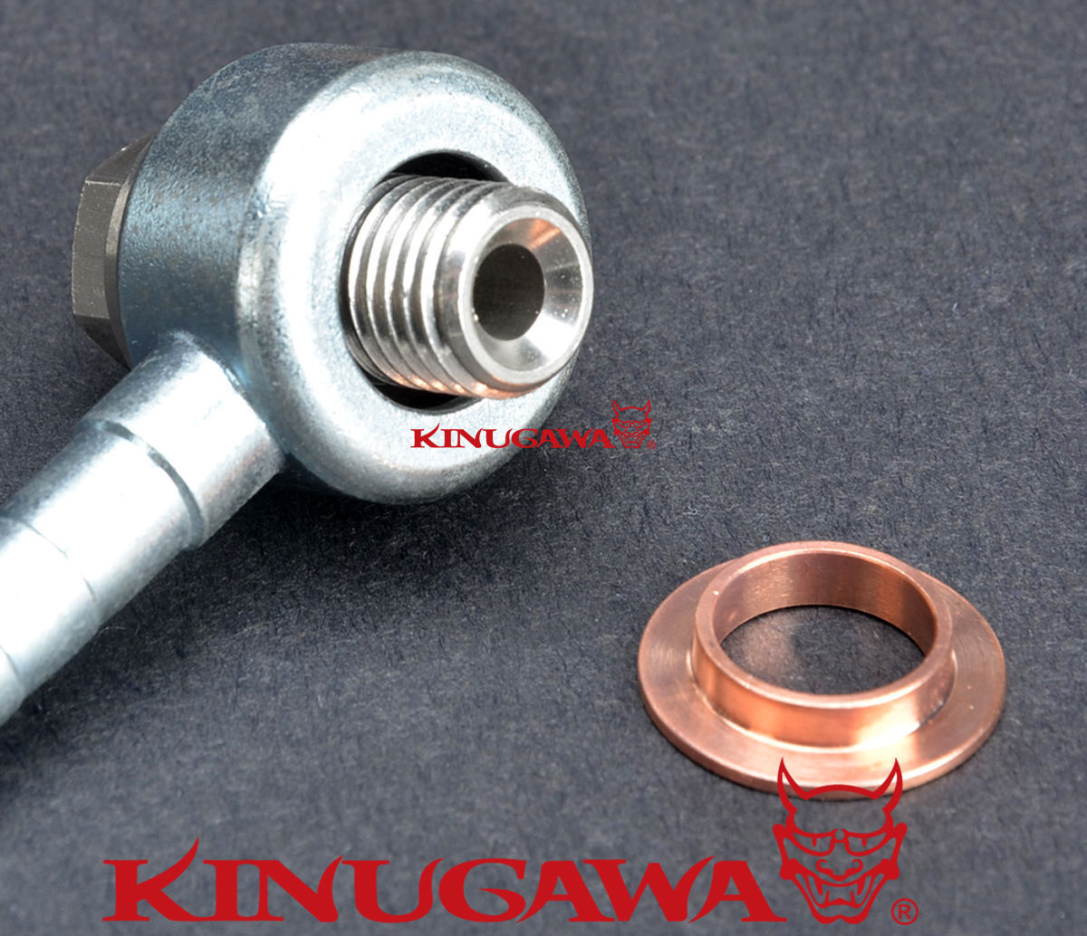 SAAB Turbo Water Line Banjo Bolt + Washer Adapter SAAB 9-3 9-5 GT17 To TD04HL