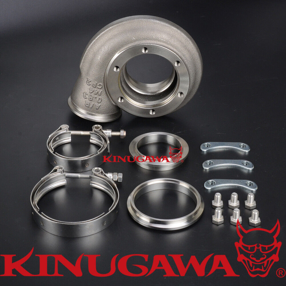 KINUGAWA Turbine Housing Fit Garrett GTX3584RS A/R .83 V-band 68/62mm Trim84