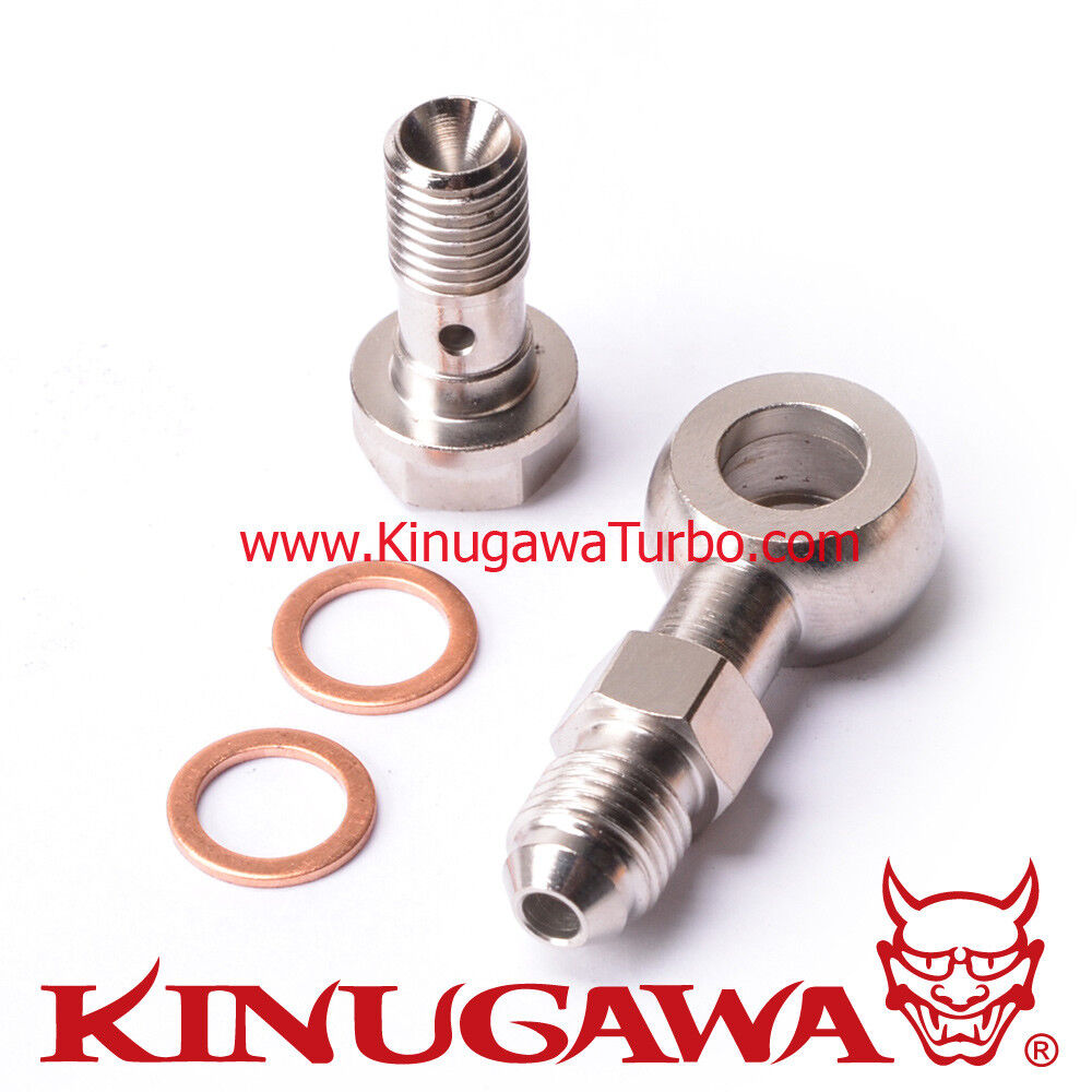 Turbo Oil Feed Banjo Bolt Kit M12x1.5mm For SAAB 9000 9-3 9-5 TD04L TD04HL 1.5mm