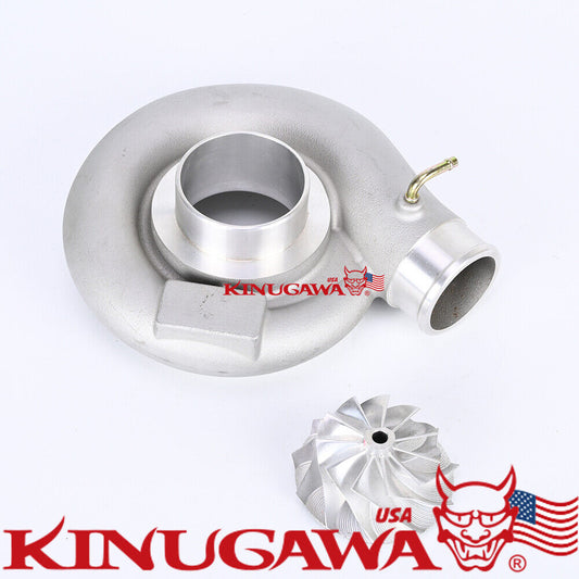 Kinugawa 2.5" Garrett A/R .60 GTX3076R Turbo Compressor Housing Kit Big A/R