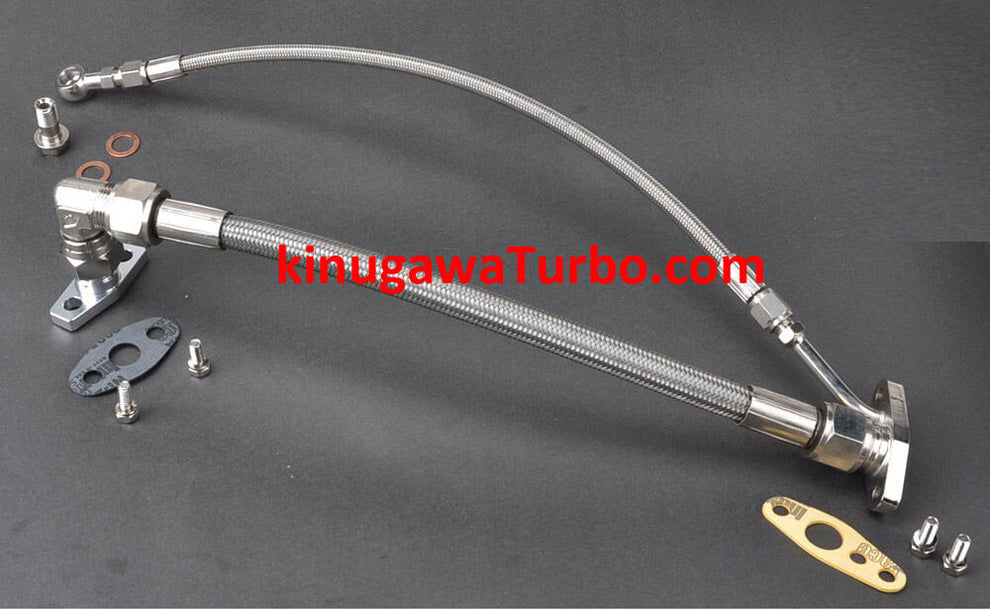 Turbo Oil Feed & Return Line ForTOYOTA 1KD-FTV 3L Land Cruiser Prado H ...