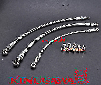 Kinugawa Turbo Oil & Water line for GT2871R Nissan RB20DET RB25DET RB30DET