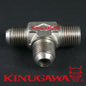 Forged Adapter Fitting Steel Male Run Tee 8AN-8AN-1/2 BSPT BSP PT C1-4
