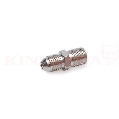 Adapter Fitting  1/8" NPT Male to -3 AN for T3/T4 & GT40-47 ( 1/8" tapped )