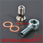 Kinugawa Turbo Water Banjo Fitting M18x1.5 to 3/8" (9.5mm) Hose Barb GT40 GT42