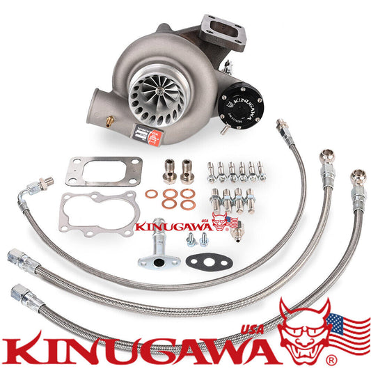 Kinugawa Ball Bearing Turbo FOR 3" TD05H-20G Nissan TD42 Patrol w/T3 6 Bolts 6cm
