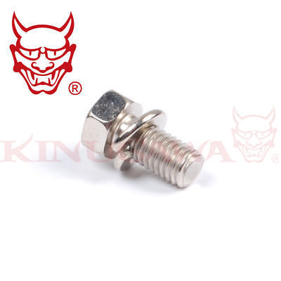 Bolt M6x1.0 mm with washer TD04 TD05 TD06 IHI RHF5 Turbo Oil Return Pack of 10