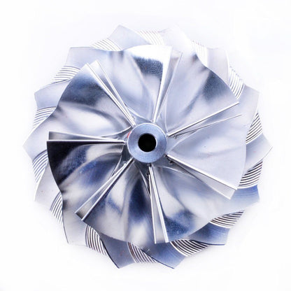 Billet Compressor Wheel for Garrett GT15~GT25 46.5/59mm / Point Milling / 7+7