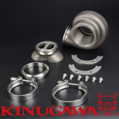 Twin scroll Turbo Turbine Housing Garrett  GT30R / GT3037 / GT3076 / GTX307 .61 