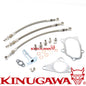 Turbo Oil Water Teflon Line Kit For SUBARU IMPREZA EJ20 EJ25 Garrett GT28 GT30