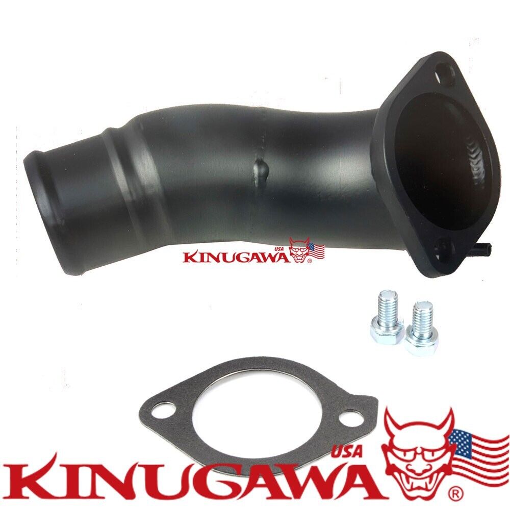 Kinugawa 4G63T EVO 4-8 / 9 Turbo Compressor Outlet Pipe 50mm larger AR ...