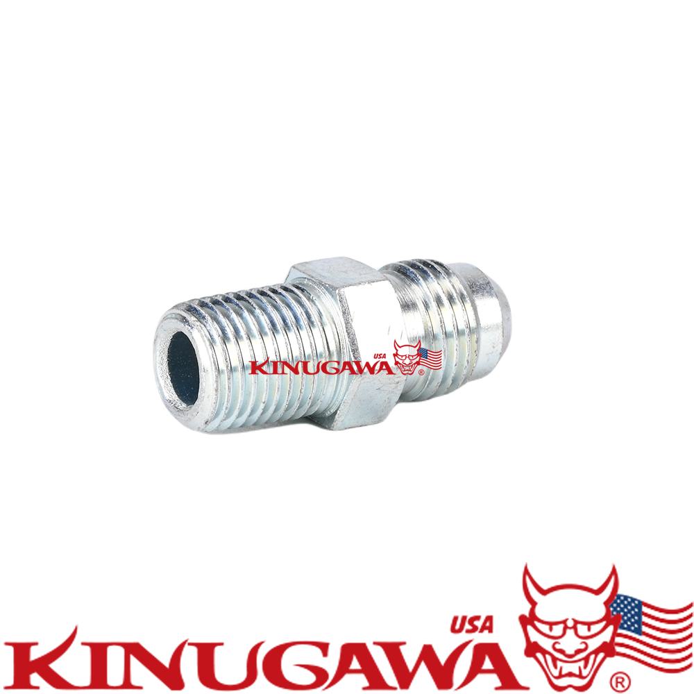 Adapter Fitting  1/8" PT 1/8 BSPT Male to -3 AN