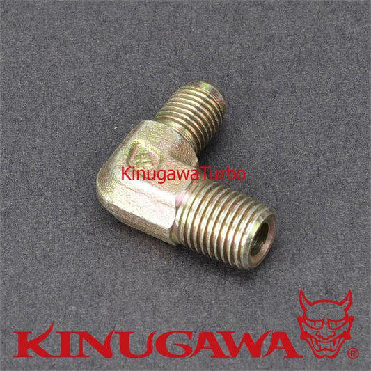 Adapter 90 degree Fitting 1/4 NPT to 4AN