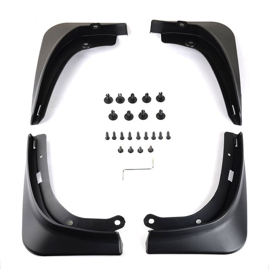 4 PCS For 16-21 Tesla Model 3 Mud Flaps Mud Guards Splash Flares Front & Rear