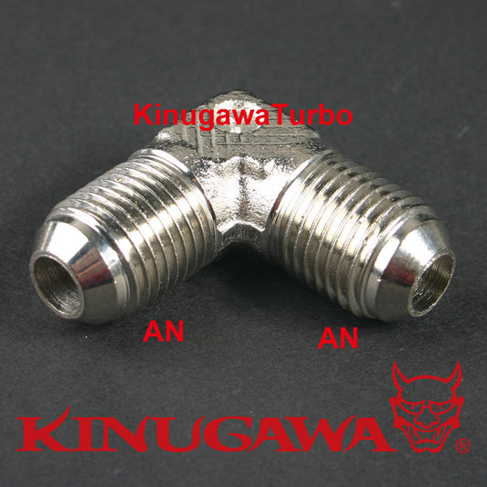 Forged Steel Adapter Fitting 90 Deg Elbow 4AN Male - 4AN Male C9-3