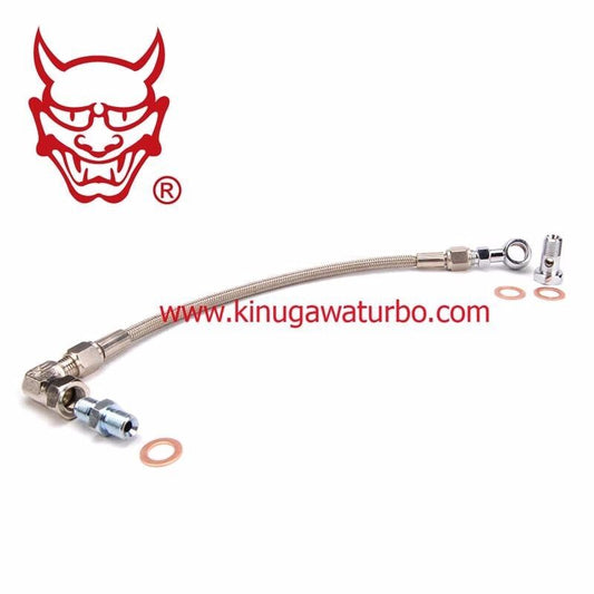 Turbo OilFeed Line Kit for NissanRB20DET RB25DET w/ G series G25 G30 G35 660 770