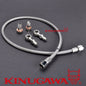 Turbo Oil Feed Line Fit Mitsubishi TD04 TD05 /40" long M10x1.5 OF / M14x1.5mm