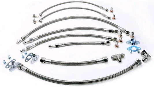 Turbo Install Kit for Lexus GS300 IS300 2JZ-GTE w/ G series G25 twin turbos