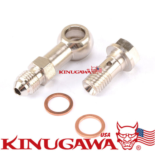 Turbo Oil Feed Banjo BOlt Kit M8x1.25mm with 1.5mm restrictor HT06 / RHB3 / RHF3
