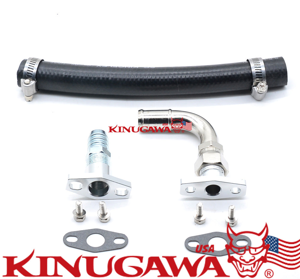 TRITDT Oil Feed Line Kit For DSM 1G Eclipse & EVO 1-3 (TD05H Turbo) – 4G63T