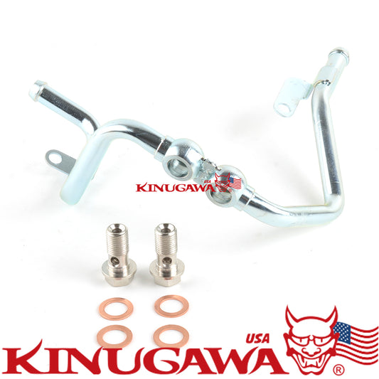 Turbo Water Pipe kit for SUBARU WRX Forester EJ20 w/ IHI VF40 VF46 VF52 Turbo