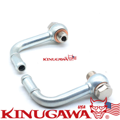 Turbo Water Pipe 90 deg M14x1.5 For TD05 TD06 GARRETT GT28 GT30 GT35 K03 K04