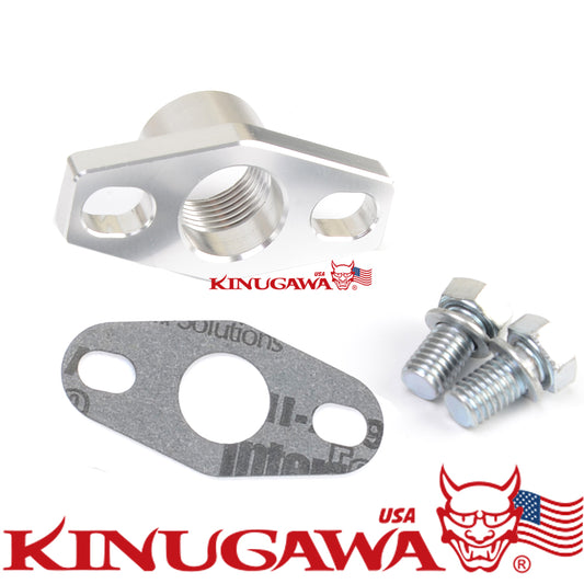 Oil Return Flange Kit for TD015-TD06,KKK03-06,IHI,RHF4,RHB5 RHF5(Alumium)