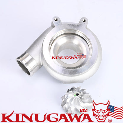 2.4" Inlet Turbo Compressor Housing + Wheel For Garrett GTX2867R (49.7 / 67.4)