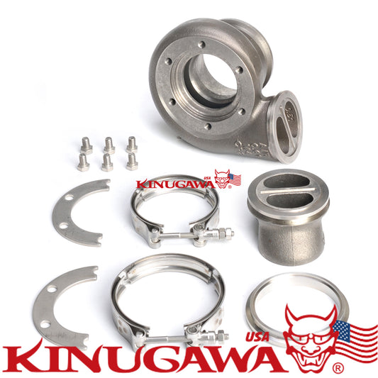 Twin scroll Turbo Turbine Housing Garrett  GT30R / GT3037 / GT3076 / GTX307 .61