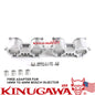 Kinugawa Top Feed TGV FOR Subaru 08-14 WRX / 07+ STI / 07-12 LGT / 08-13 FXT Sliver