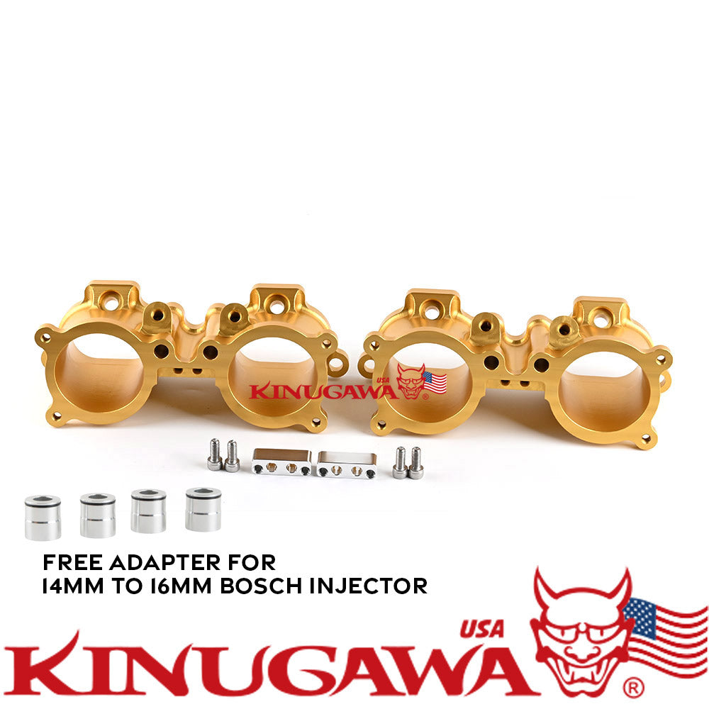 Kinugawa Top Feed TGV FOR Subaru 08-14 WRX / 07+ STI / 07-12 LGT / 08-13 FXT Gold