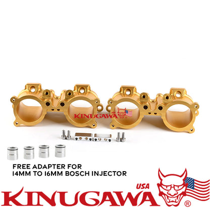 Kinugawa Top Feed TGV FOR Subaru 08-14 WRX / 07+ STI / 07-12 LGT / 08-13 FXT Gold