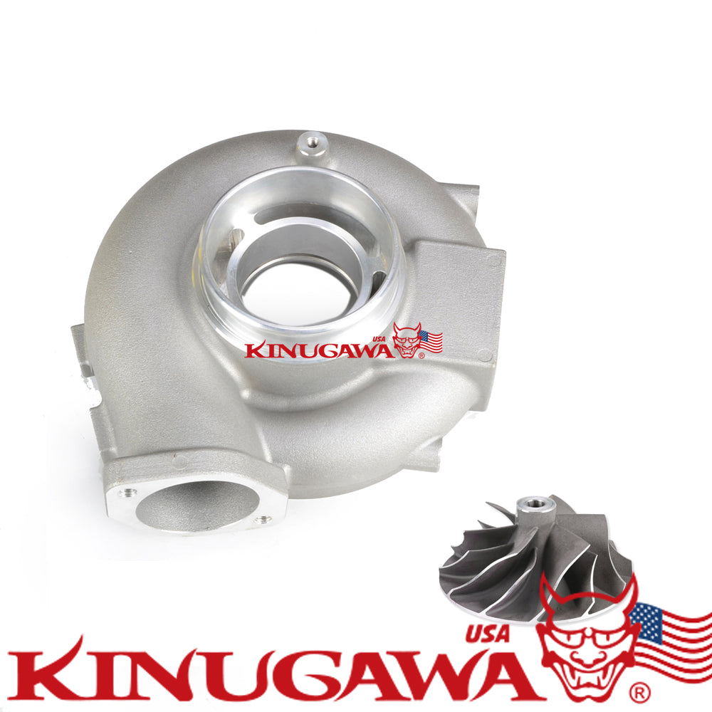 Anti Surge Turbo Compressor Housing + 20G Cast wheel  EVO 9 3" inlet