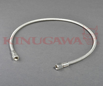 Braided Steel Teflon Hose 1/4" 4AN to 4AN Straight - Straight 30"