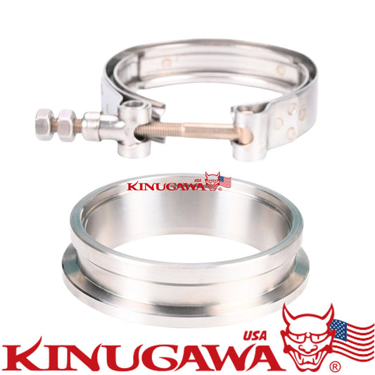 Stainless Inlet V-band Flange for Garrett G series G25 G30 G35 660 770 900 1050